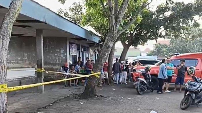 Aan Saputra 24 tahun tewas  bersimbah darah di Terminal Pasar Satelit, Kecamatan Lubuklinggau Utara I Kota Lubuklinggau Sumsel, Minggu (23/6/2024) sore.