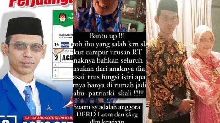 Sosok Agus anggota DPR Luwu Utara yang istrinya cekcok dengan mertua