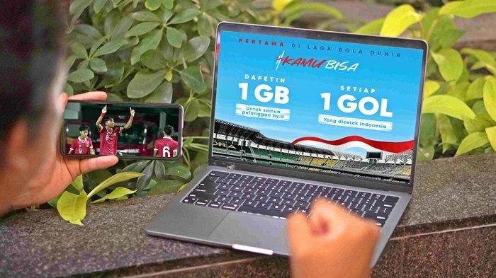 Melalui Kampanye #KamuBisa, Anak by.U dapat mengekspresikan Semangat Indonesia serta mengikuti keseruan pertandingan Indonesia U-17 di laga bola dunia dan mendapatkan 1 GB untuk 1 Gol yang dicetak oleh para pemain.