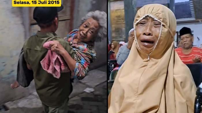 KONDISI IBU DIBUANG -Kondisi Fatimah, ibu yang sengaja dibuang oleh 4 anaknya ke griya lansia. Arief pemilik griya lansia membagikan perkembangan ibu Fatimah.