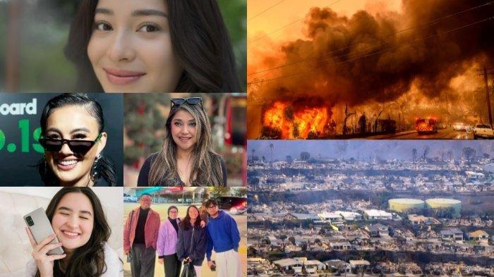 Daftar artis Indonesia di Los Angeles, California, Amerika Serikat saat kebakaran hebat terjadi sejak 7 Januari 2025. Di antaranya Nikita Willy, Agnez Mo, Sarah Azhari, Stephanie Poetri dan keluarga Uya Kuya.