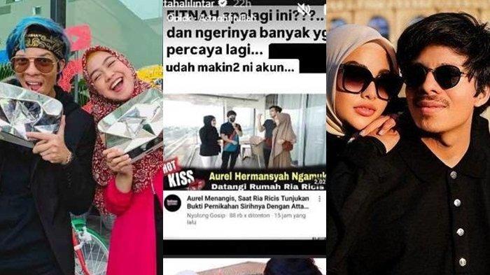 Atta Halilintar Diisukan Nikah Siri dengan Ria Ricis hingga Digugat Cerai Aurel