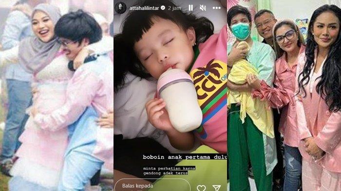 Atta Halilintar pamer kebersamaan Ameena pasca Aurel lahiran putri kedua