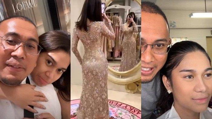Potret kebersamaan Azizah Salsha (kanan) bersama sang ayah, Andre Rosiade (kiri) sebelum akhirnya dinikahi Pratama Arhan di Jepang.