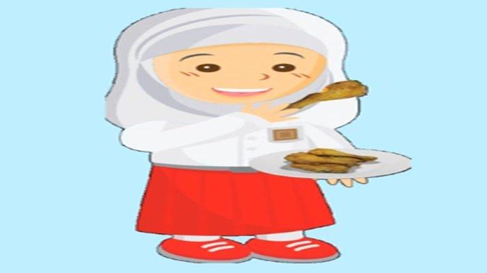 Gambar latihan soal Bahasa Inggris kelas 3 SD Bab 2 semester 1 Kurikulum Merdeka, I Don't Like Rice.