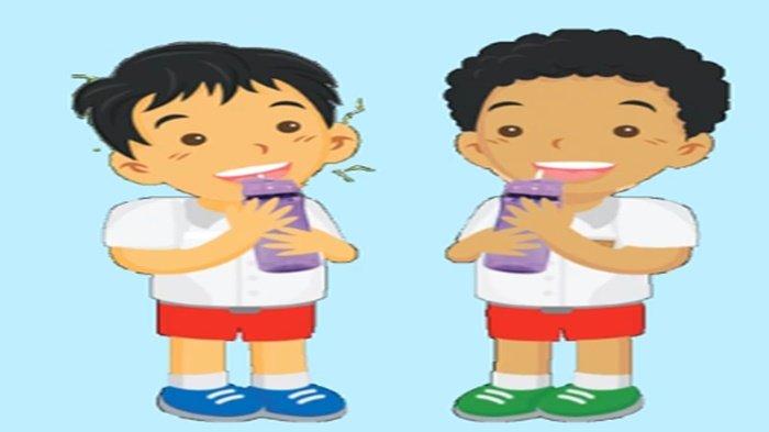 Gambar latihan soal Bahasa Inggris kelas 3 SD Bab 2 semester 1 Kurikulum Merdeka, I Don't Like Rice.