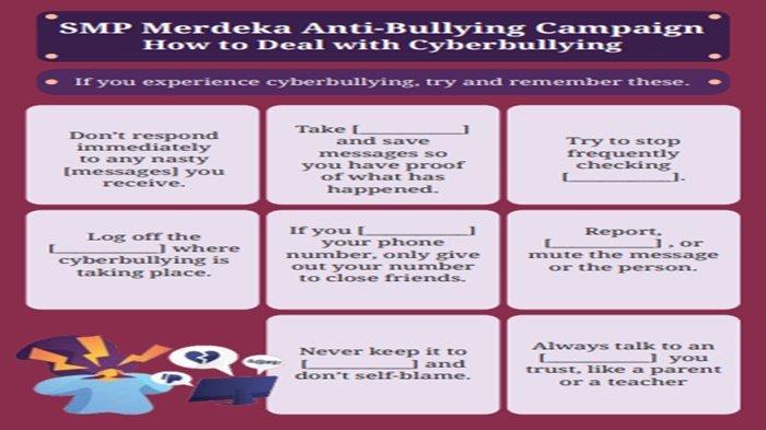 ILUSTRASI SOAL - Bahasa Inggris kelas 9 SMP halaman 320 Kurikulum Merdeka, Worksheet 5.20.