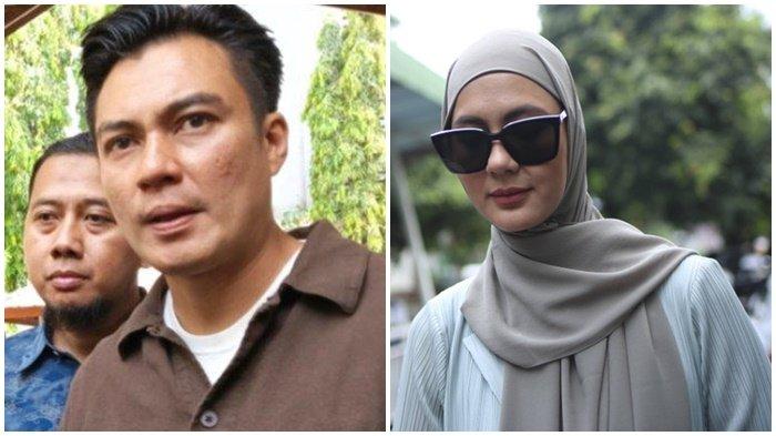Baim Wong (kiri) Paula Verhoeven (kanan). - Baim Wong hadirkan juru kunci saksi ahli di sidang cerainya dengan Paula Verhoeven.