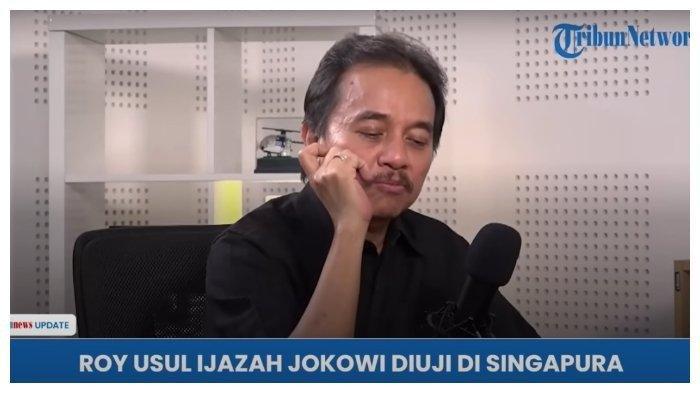 ROY SURYO LAPOR - Pakar telematika Roy Suryo ketika dalam momen wawancara eksklusif dengan Tribunnews. Berani cap ijazah Jokowi palsu, Roy Suryo kini bak ketakutan, mendadak minta perlindungan Komnas HAM