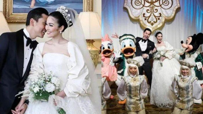 Biaya Pernikahan Mewah Harvey Moies dan Sandra Dewi