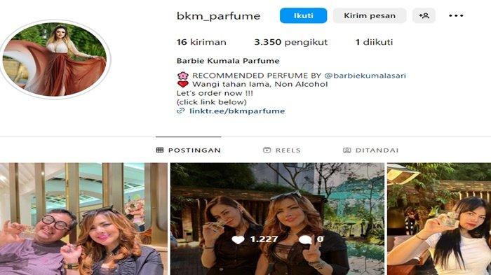 Bisnis baru Barbie Kumalasari berjualan parfum