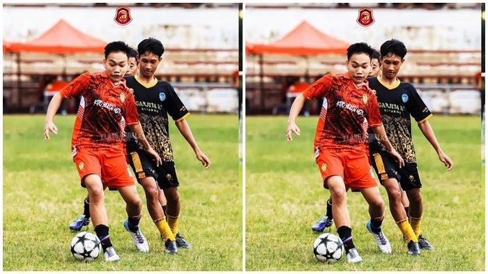 IKUTI SELEKSI EPA - Para calon Elang Andalas Muda mengikuti Seleksi EPA Sriwijaya FC U20 di Stadion Kamboja Palembang, Jumat (9/5/2025). Sebanyak 60 pemain yang terpilih akan diumumkan, Sabtu (10/5/2025) sore ini.