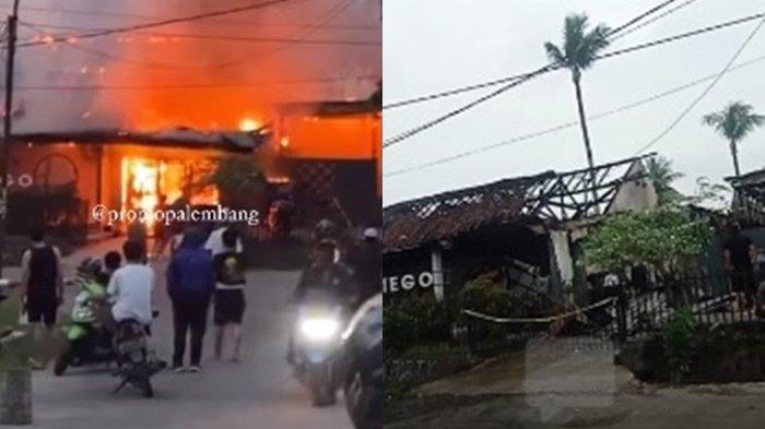 Cafe Diego Habis Terbakar, Diduga Korsleting Listrik