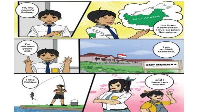Comic strip 1.1 Galang’s introduction