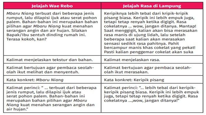 Contoh Jawaban Membandingkan Ciri-Ciri Objek