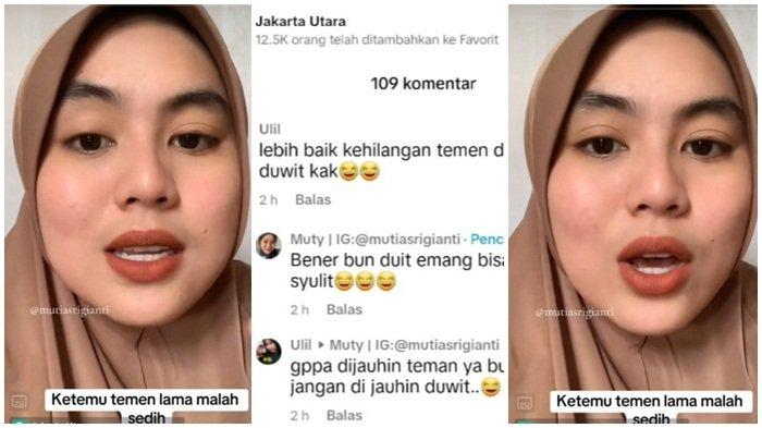 Curhatan wanita sedih bertemu teman lamanya ujungnya ingin  pinjam uang