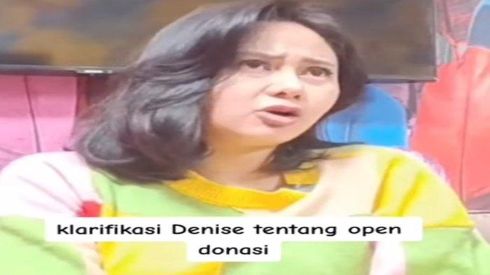 Denise Chariesta ungkap uang donasi