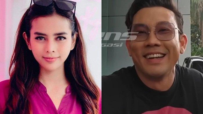 Denny Sumargo (kanan) jawab tegas bukan ayah kandung anak Verny Hasan (kiri).
