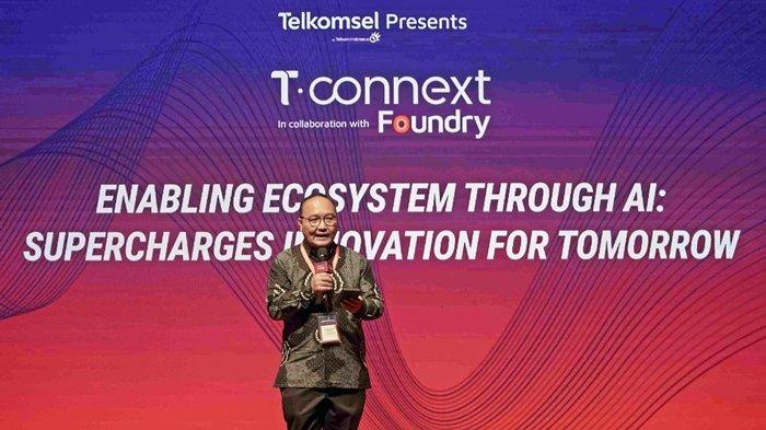 Direktur Ekonomi Digital Kementerian Komunikasi dan Informatika Republik Indonesia Bonifasius Wahyu Pudjianto, saat berbagi insight mengenai kondisi terkini ekonomi digital Indonesia.