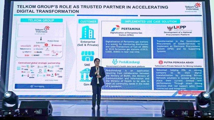 Direktur Enterprise and Business Service Telkom, FM Venusiana R mengatakan, melalui Telkomsel Solution Day 2024, kami ingin memberikan wawasan kepada para pelanggan dalam beragam use case, khususnya mobile solution dari Telkomsel, yang diharapkan dapat mempercepat transformasi digital di seluruh industri dan mengoptimalkan potensi bisnis dalam mendorong perekonomian Indonesia.