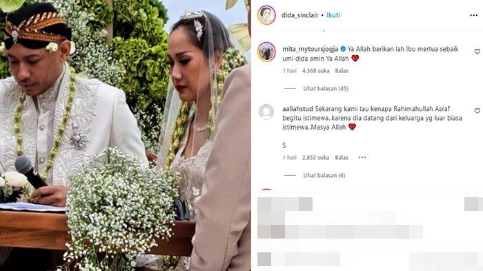 Doa ibu Ashraf Sinclair untuk pernikahan BCL dan Tiko Aryawardhana