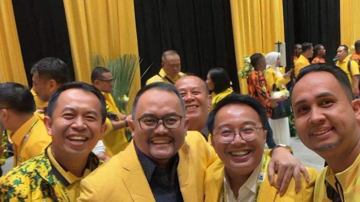 Dodi Reza Alex Noerdin saat hadiri Munas Golkar di Jakarta, Selasa (20/8/2024).