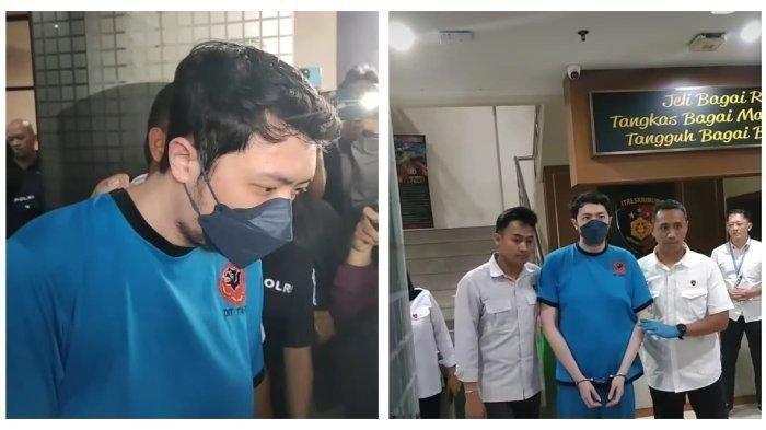 DOKTER PELAKU RUDAPAKSA - Konferensi pers Polda Jabar atas kasus rudapaksa keluarga pasien RS Hasan Sadikin (RSHS) Bandung oleh dokter residen Priguna Anugerah Pratama (berkaus biru) di Mapolda Jabar, Rabu 9 April 2025. Dokter Priguna Idap Penyakit Somnophilia, Hasrat Suka sama Orang Pingsan, Sempat Konsul ke Psikolog