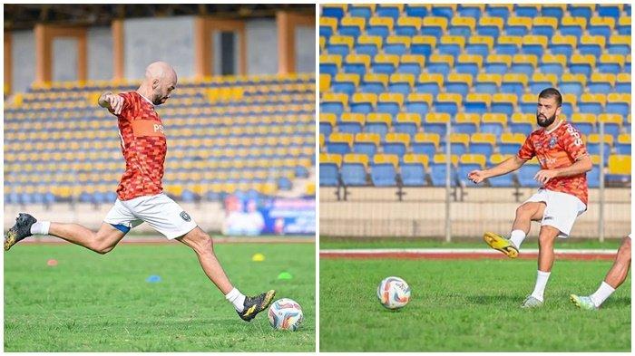 Dua legiun asing PSPS Riau; gelandang serang asal Afganistan, Omid Popalzy dan striker asal Brasil, Bruno Silva.