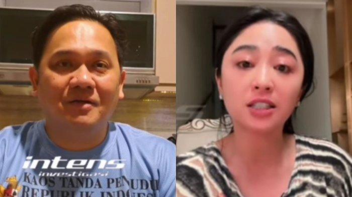 Farhat Abbas (kiri) menyebut Dewi Perssik (kanan) emosional imbas bermasalah dengan ketua RT setempat karena hewan kurban.