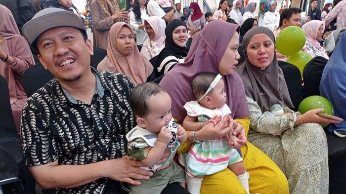 First Gathering of BlastulaIVF Baby di Atrium Palembang Indah Mal, Minggu (12/11/2023).