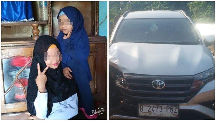Foto semasa hidup Citra dan Aulia korban meninggal ditabrak mobil ketua KPU Lubuklinggau.