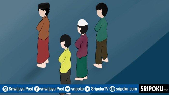 Foto ilustrasi sholat subuh berjamaah