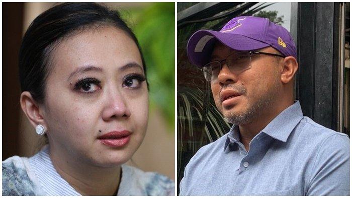 Asri Welas (kiri) Galiech Ridha Rahardja (kanan). - Galiech Ridha Rahardja ungkap alasan menyerahkan hak asuh anak ke Asri Welas.
