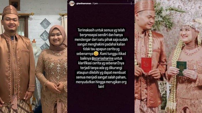 Ghani Haeruman buka suara soal curhatan Sherin yang viral di sosmed