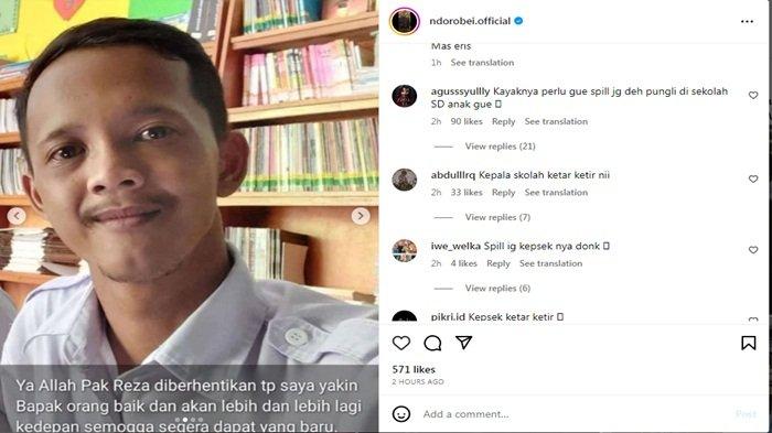 Guru honorer di Bogor dipecat sebab diduga lapor masalah pungli, kisah viral di media sosial.
