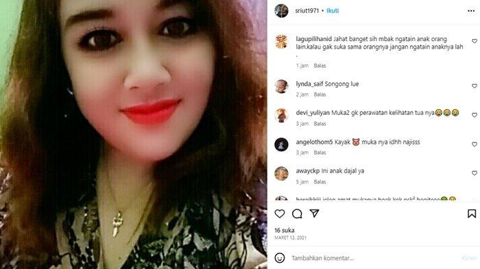 Inilah tampang wanita yang menghina anak Dewi Perssik