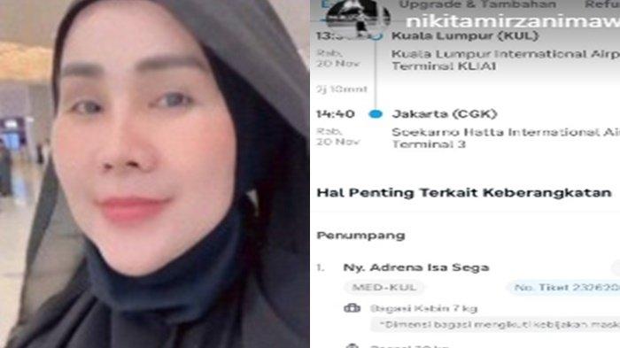 Isa Zega Dijemput Nikita Mirzani, Data Pribadi saat Umroh Dibongkar