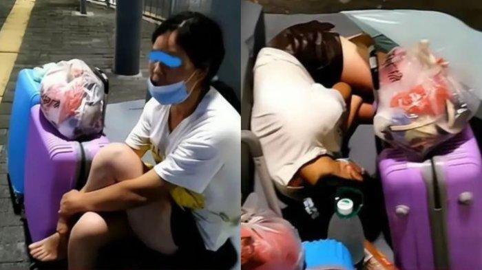 Istri diusir suami gara-gara tak bisa punya anak, terpaksa tidur di jalan dan kondisinya menyedihkan
