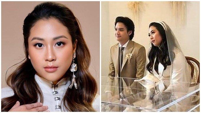 (Kiri) Sherina Munaf (kanan) Potret Sherina Munaf dan Baskara Mahendra - Isu rumah tangga Sherina Munaf bubar akhirnya terjawab.