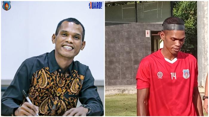 IZMY YAMAN HATUWE - Sumsel United kembali memperkenalkan pemain ke-22, menjelang bergulir Pegadaian Championship 2025/26, yakni Izmy Yaman Hatuwe, Sabtu (26/7/2025). 