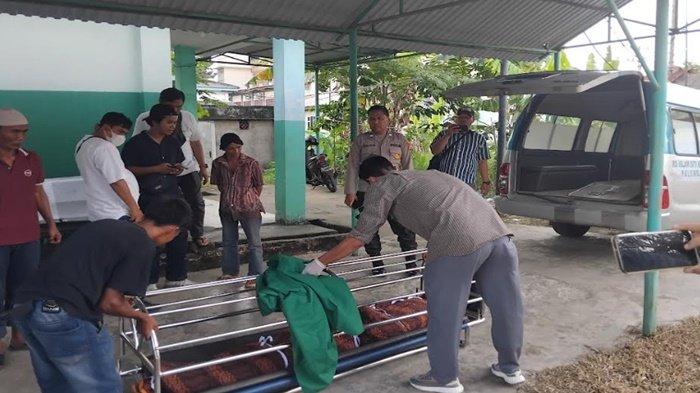 Jenazah narapidana Yogi Irawan di RS Siti Khadijah hendak dibawa ke kampung halaman.