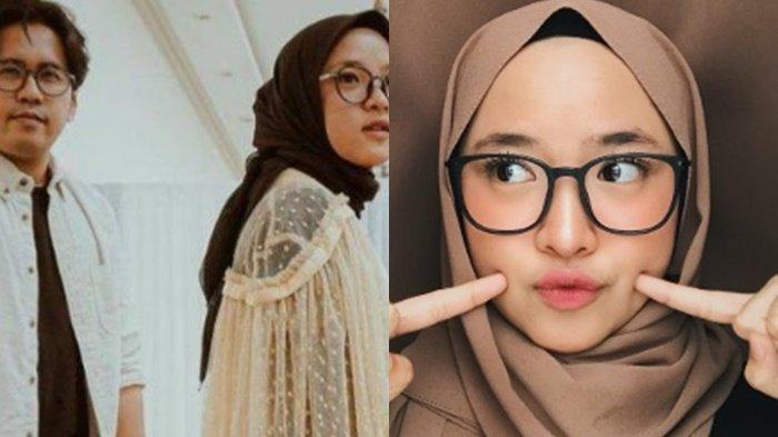 Nissa Sabyan dan Ayus (kiri) Nissa Sabyan(kanan).Kabar pernikahan Nissa Sabyan dan Ayus dibenarkan Ahmad Sumroni, Kepala KUA Pondok Gede, Kota Bekasi, Jawa Barat.
