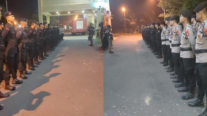 Kapolda Sumsel  Irjen Pol A Rachmad Wibowo SIk pimpin apel pengiriman personil ke Kabupaten OKI, untuk bertugas mengawasi terjadi Karhutla dan memadamkan api