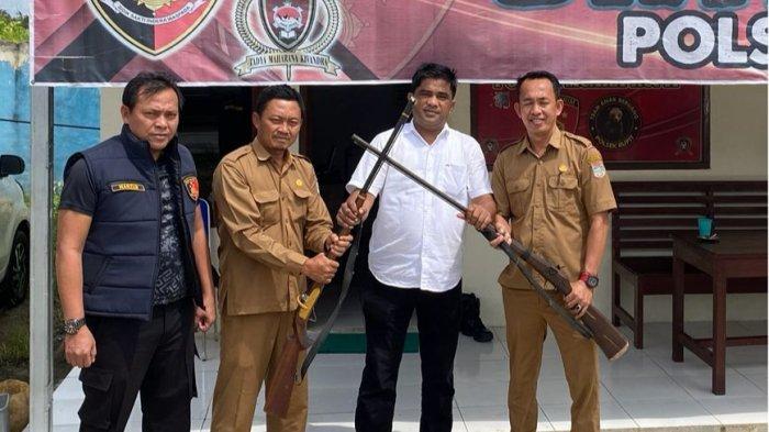 Inilah Jenis Senpi Rakitan yang Diserahkan Warga ke Polsek Rupit ...