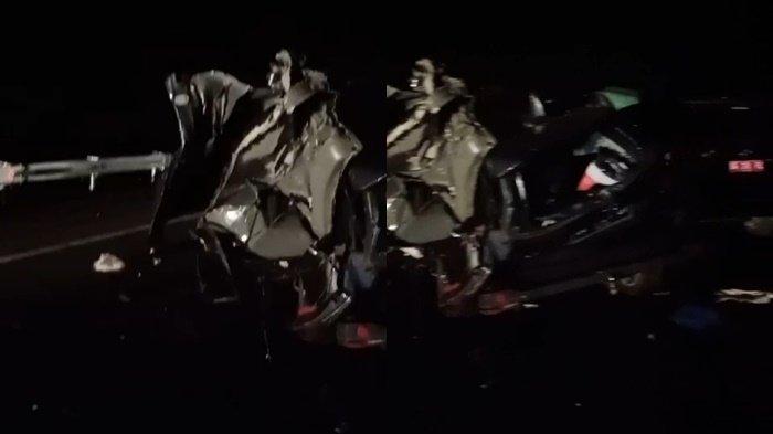Kecelakaan di Jalan Tol Palembang-Prabumulih KM 48 terjadi pada Senin malam, sekitar pukul 20.20 WIB, 1 korban meningga atas nama dr. Bella