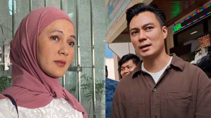 ISI PERJANJIAN PAULA - Potret Paula Verhoeven saat ditemui awak media beberapa waktu lalu. (Kiri). Baim Wong saar jelang putusan sidang cerai beberapa waktu lalu (kanan). Kini terungkap perjanjian Paula dengan Nico di meja sidang cerai.