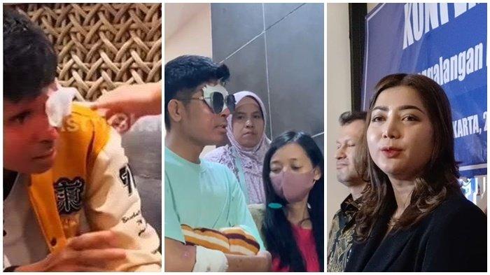 (Kiri-tengah) Agus Salim bersama istri (kanan) Pratiwi Noviyanthi. Kini Agus Salim dan istri harus gigit jari lantaran pengobatan tak lagi tercover BPJS.