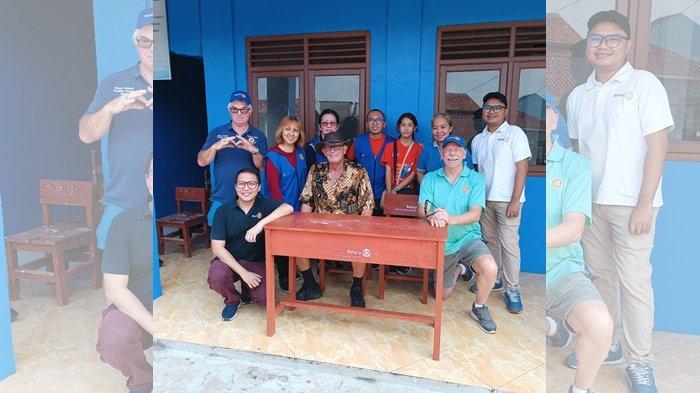 Klub Rotary Jakarta Gambir dan Klub Rotary Kwinana, Perth, Australia telah bergandengan tangan dalam proyek renovasi tiga sekolah di Kabupaten Bogor, Jawa Barat.