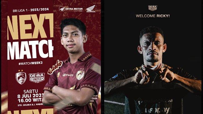 Head To Head PSM Makassar vs Dewa United, Bernado Tavares Waspadai Ricky Kambuaya di Dewa United