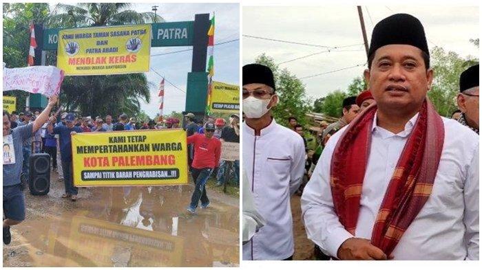 Kolase demo warga Tegal Binangun dan Bupati Askolani